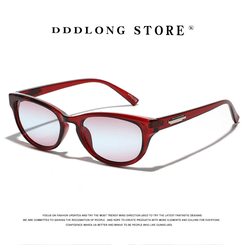 

DDDLONG Retro Fashion Cat Eye Sunglasses Women Men Sun Glasses Classic Vintage UV400 Outdoor D400