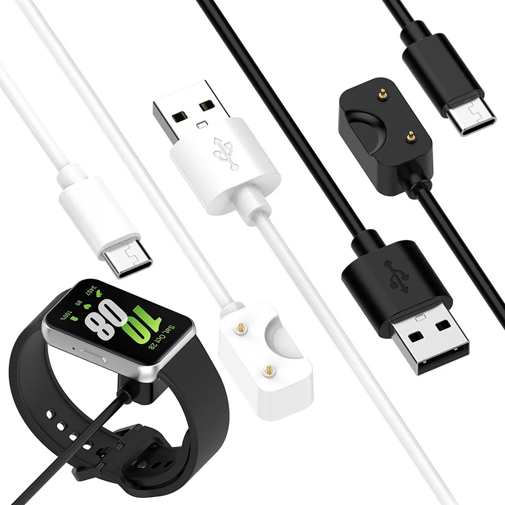 50CM/100CM For Samsung Galaxy Fit 3 Charger Watch Adapter USB / USB C Charging Cable Cord Magnetic For Samsung Galaxy Fit 3