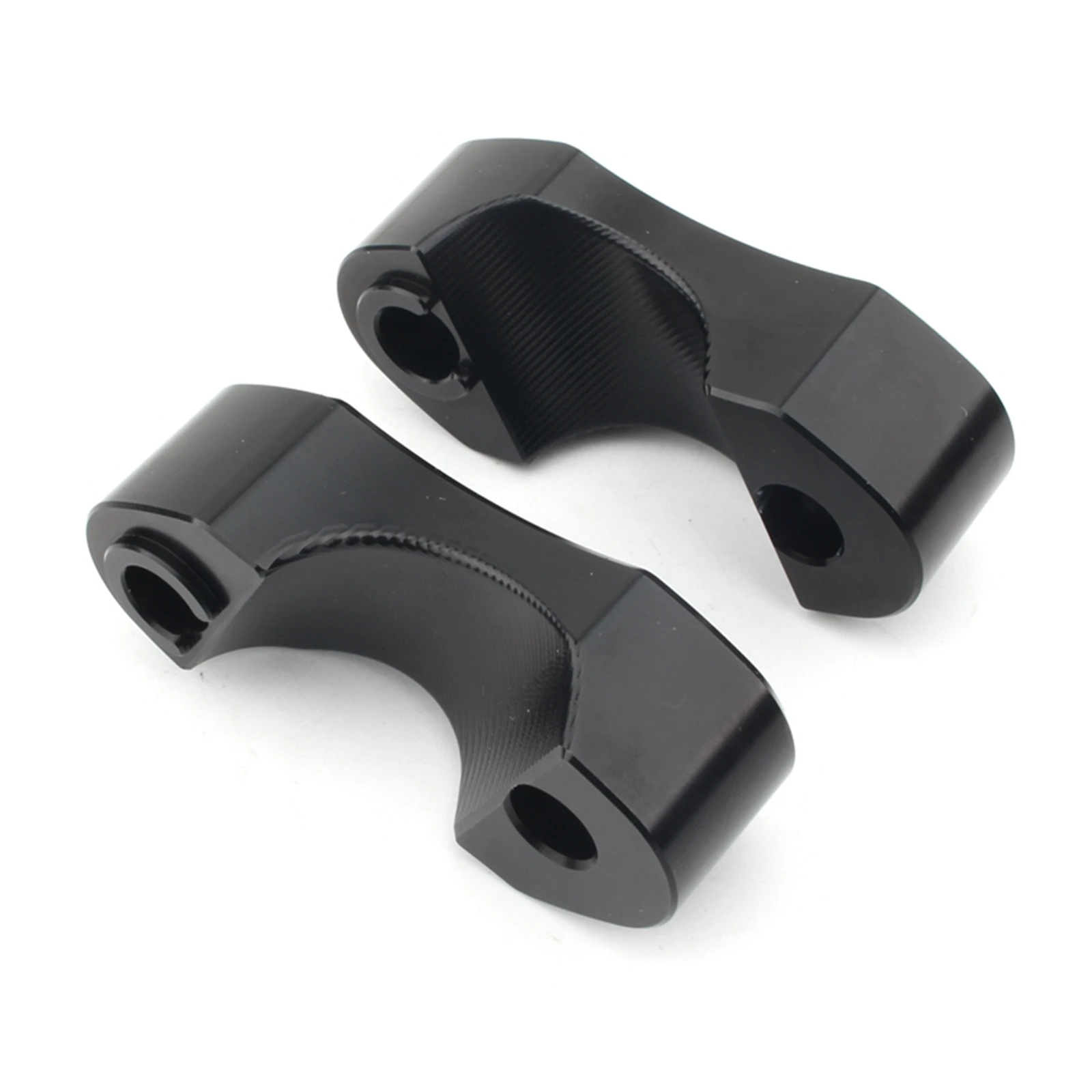 Motorbike Handlebar Riser Clamp Kit For Harley Sportster 883 Softail Dyna Street Bob FXD Night Train