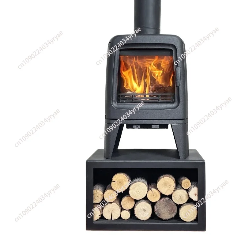 for Home Heating Cast Iron Wood Burning Stove 8kW Fireplace Heater