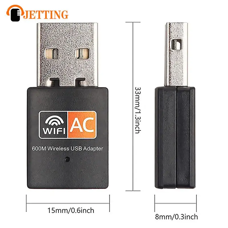 600Mbps Mini USB Wireless Wifi Adapter Wi Fi Network LAN Card 802.11b/g/n RTL8188 Adaptor Network Card For PC Desktop Computer