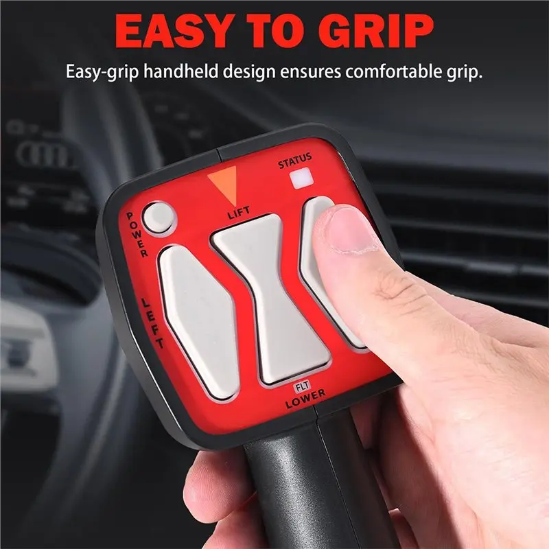 

N96R Snowplow Handheld Controller For Western 56462, Fisher 9400, SAM 1306902, Straight Blade Plows 6 Pin Plug Switch
