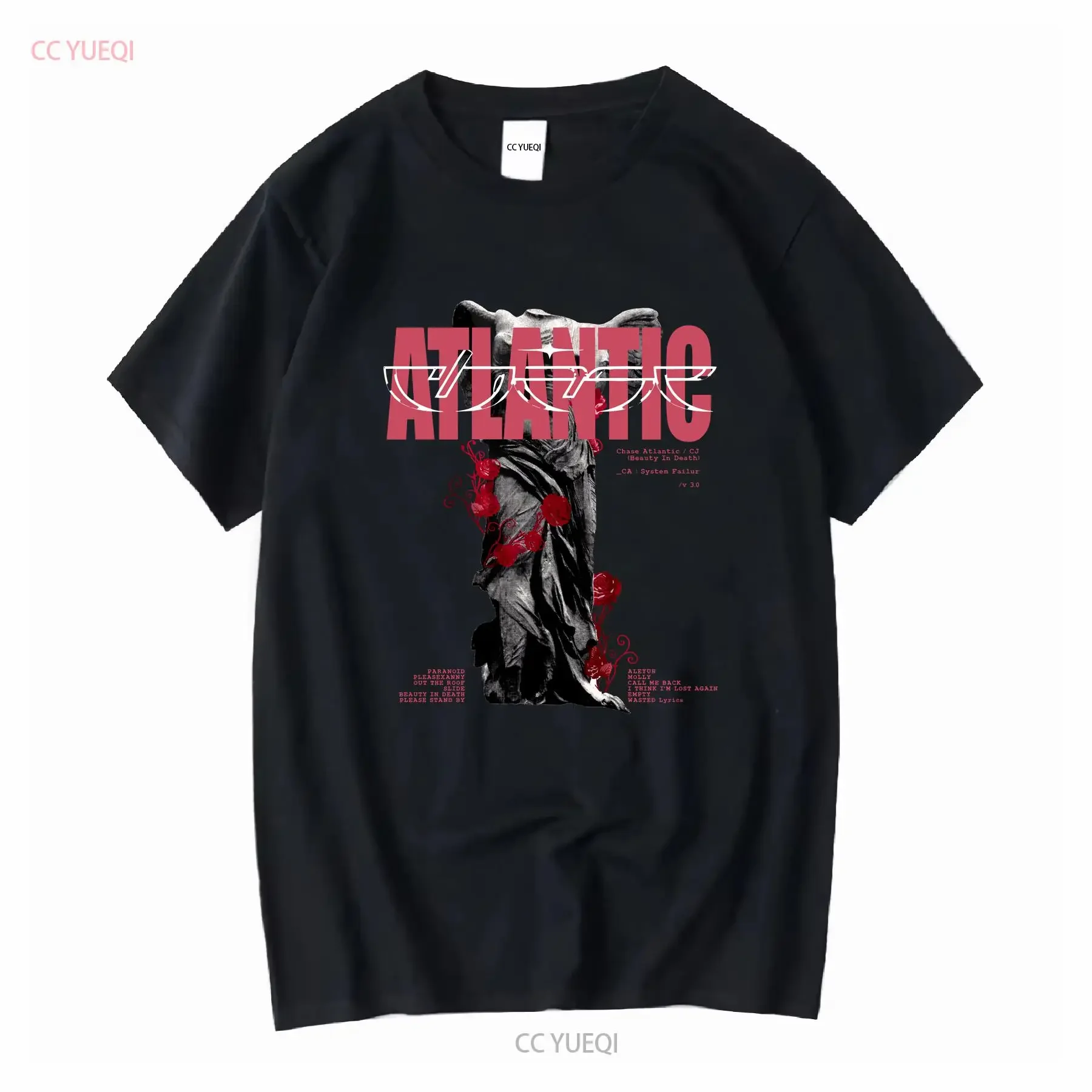 Chase Atlantic Beauty in Death T Shirt Tour R B Music long or short sleeves vintage Washed Top For Everyday Wear Soft Slightly