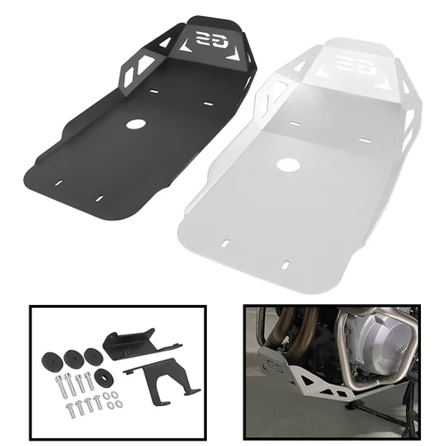Imagen 2 del producto Para BMW F750GS F850GS F850ADV 2018-2024 Protector de chasis de Base de motor cubierta protectora de placa de deslizamiento de vientre sin cordones en BMW F850-GS