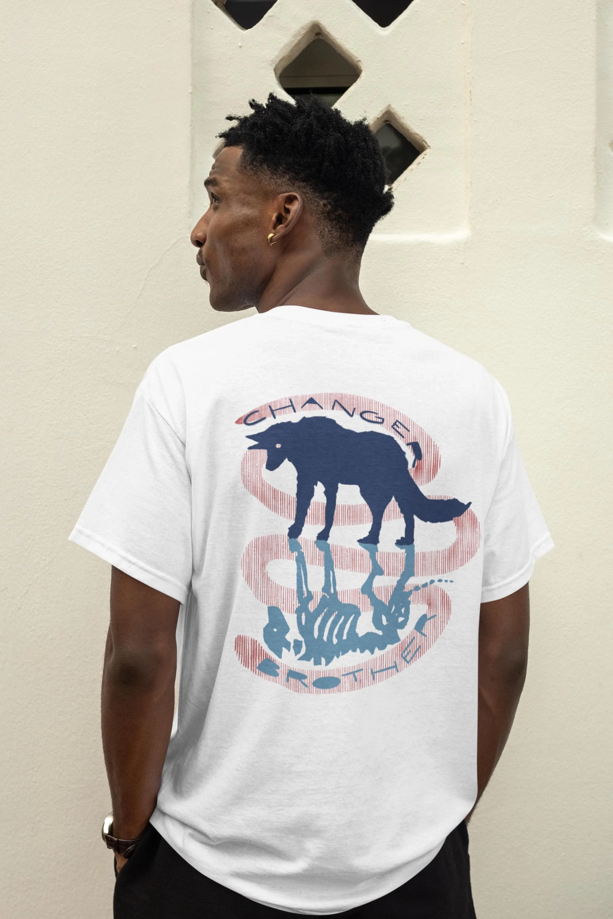Nighteyes + Fitz Tee || Realm of the Elderlings Merch, Tawny Man Trilogy, Farseer Merch, Robin Hobb, Bookish Merch