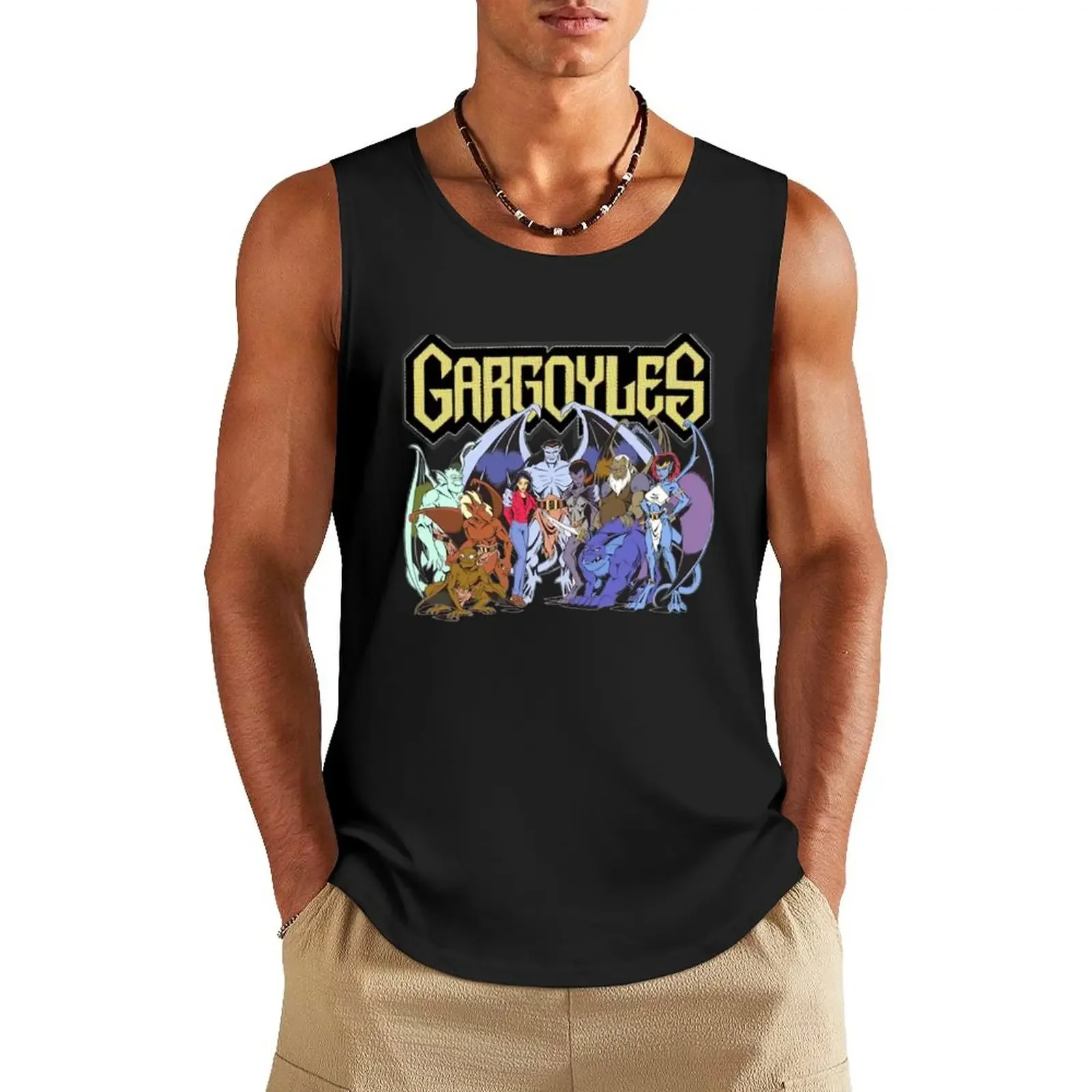 

Gargoyles The Origin Tank Top Vest male cool things quick-drying t-shirt vest men