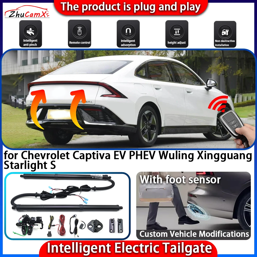 

Smart Powered Tailgate System for Chevrolet Captiva EV PHEV Wuling Xingguang Starlight S Automatic Intelligent Trunk Lift
