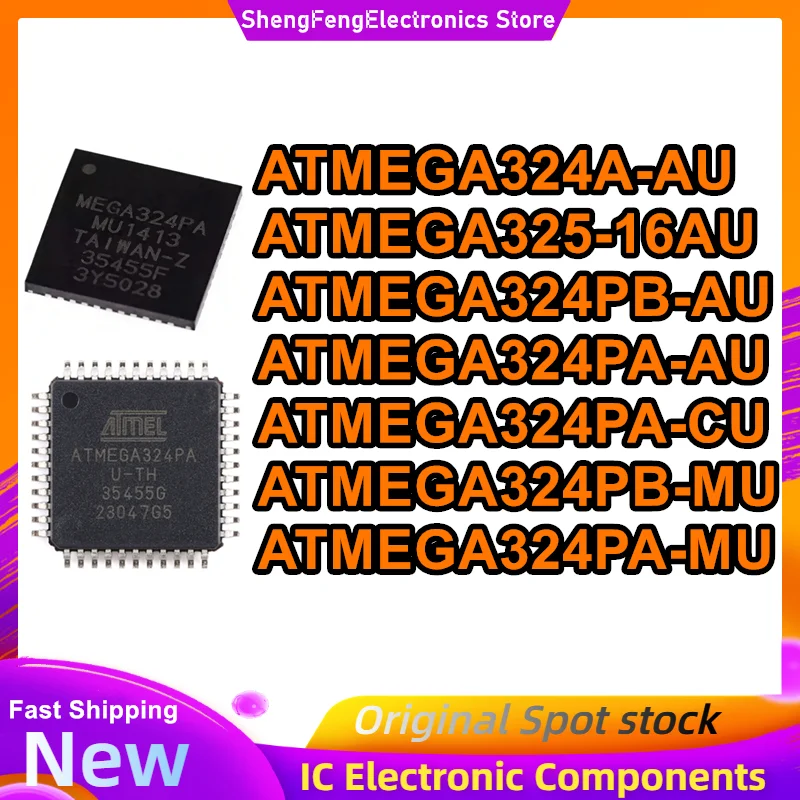 

ATMEGA324A-AU ATMEGA325-16AU ATMEGA324PB-AU ATMEGA324PA-AU ATMEGA324PA-CU ATMEGA324PB-MU ATMEGA324PA-MU Микросхема Новый оригинальный