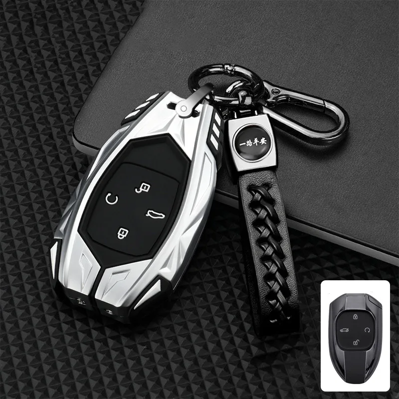 

Car Zinc Alloy Key Case Holder Cover For GAC Trumpchi GS7 GS8 GM8 GS5 GA6 GM6 GN8 Empow J15 J16 2023 2022 Interior Accessories