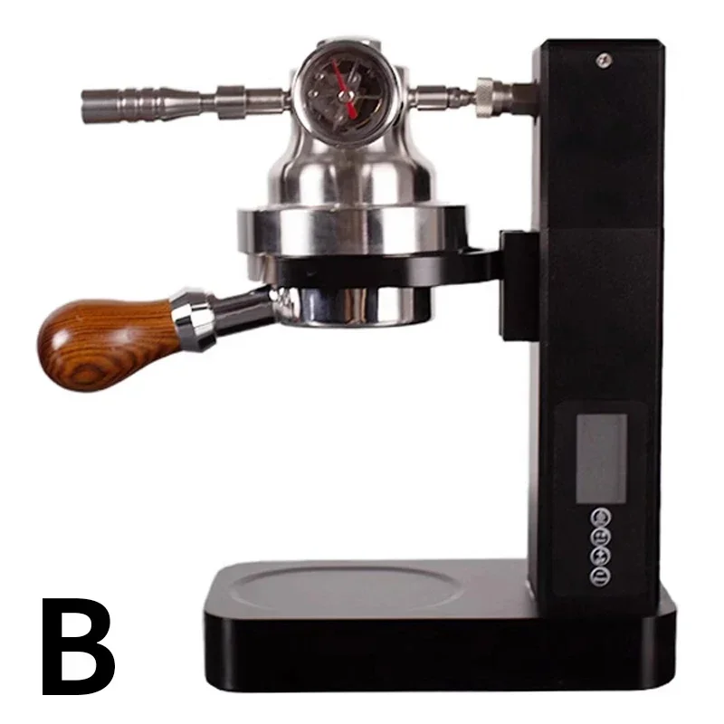 Pneumatic portable coffee machine Rechargeable camping home semi-automatic espresso outdoor coffee machine 2000mAh