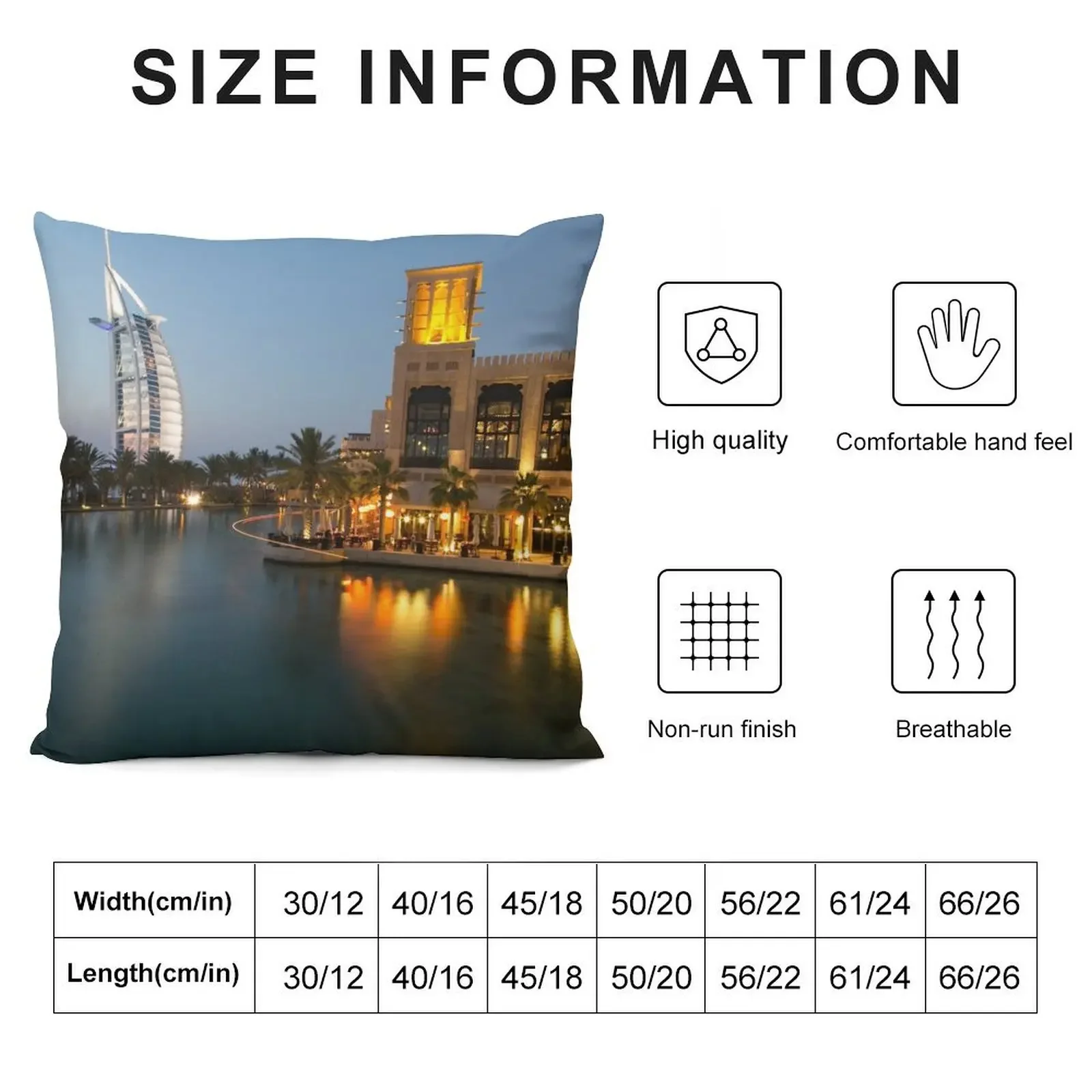 Dubai Throw Pillow Embroidered Cushion Cover Pillowcase Cushion pillow