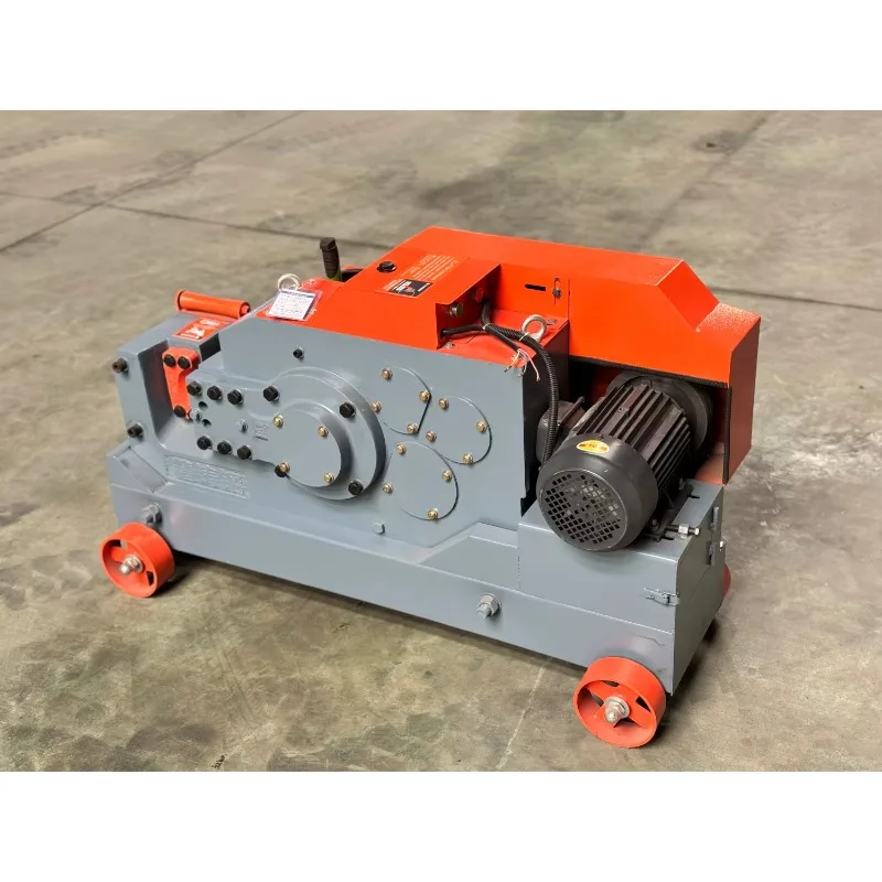 

Semiautomatic Hydraulic Rebar Rod Cutter Fuel Metal Shearing Cutting Machine with Core Components Motor and Engine