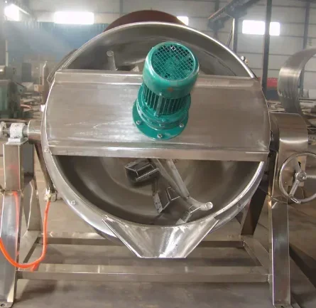 

Automatic Jam Sauce Jacketed Kettle with Agitator 200L 400L commercial cooking pots