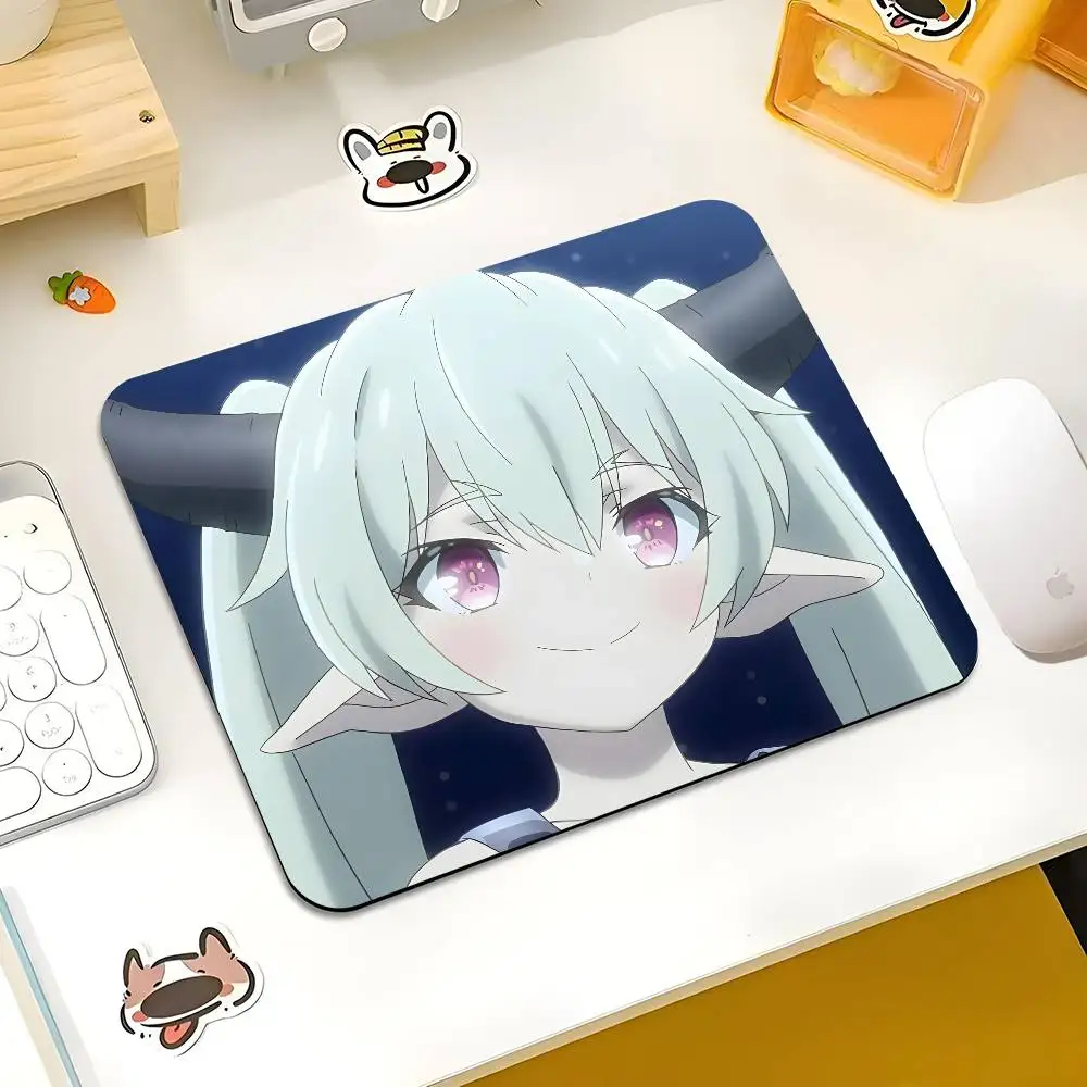 Krem How Not To Summon A Demon Lord Mousepad Small LockEdge Mouse Pad For Gamers Computer Desk Pad Rectangular Anti-slip Rubber