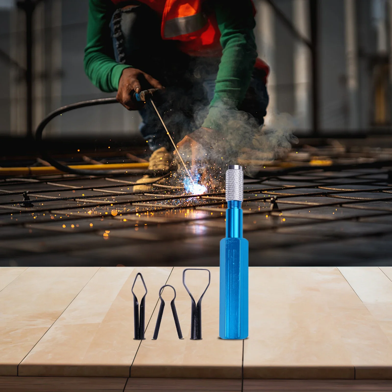 Construction Tools Floor Skiving Cutter Welding Line Trowel Scraper Parts Construction Tools Yin Yang Angle Welding Tools