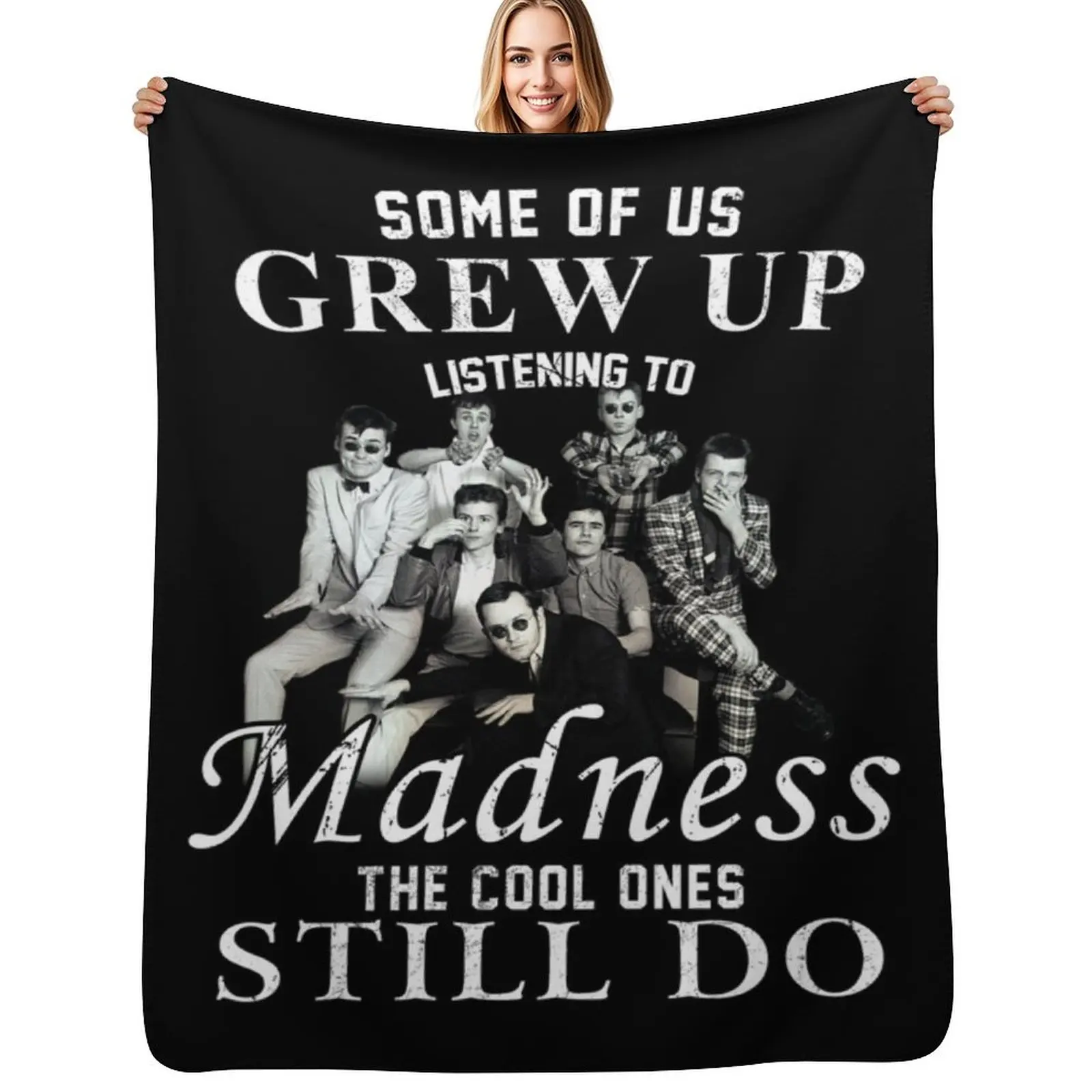The cool ones still do picture member pop band Throw Blanket Fuzzy Plush Throw Blanket for Sofa Chair