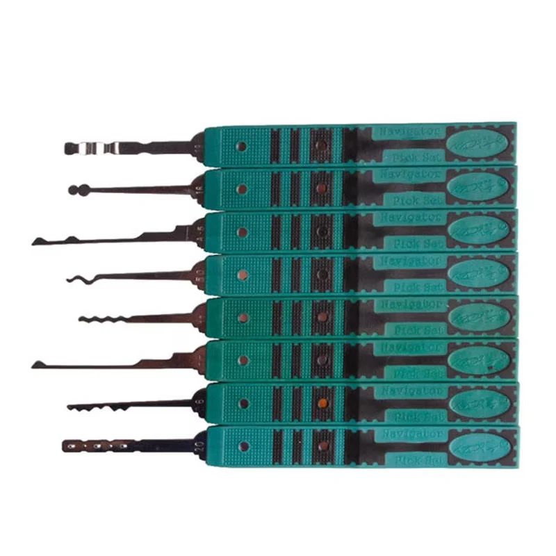 Hot Sale 32pcs Practice Stainless Steel Pick Kit Pad   smith  pick Picking Tools Set
