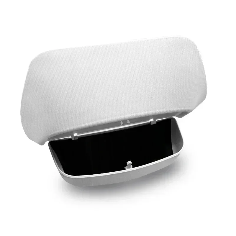 Caja de almacenamiento de gafas de sol para Tesla, nuevo Modelo 3/Y/3 + Highland 2024, diseño Original, visera, Clip, accesorios para coche