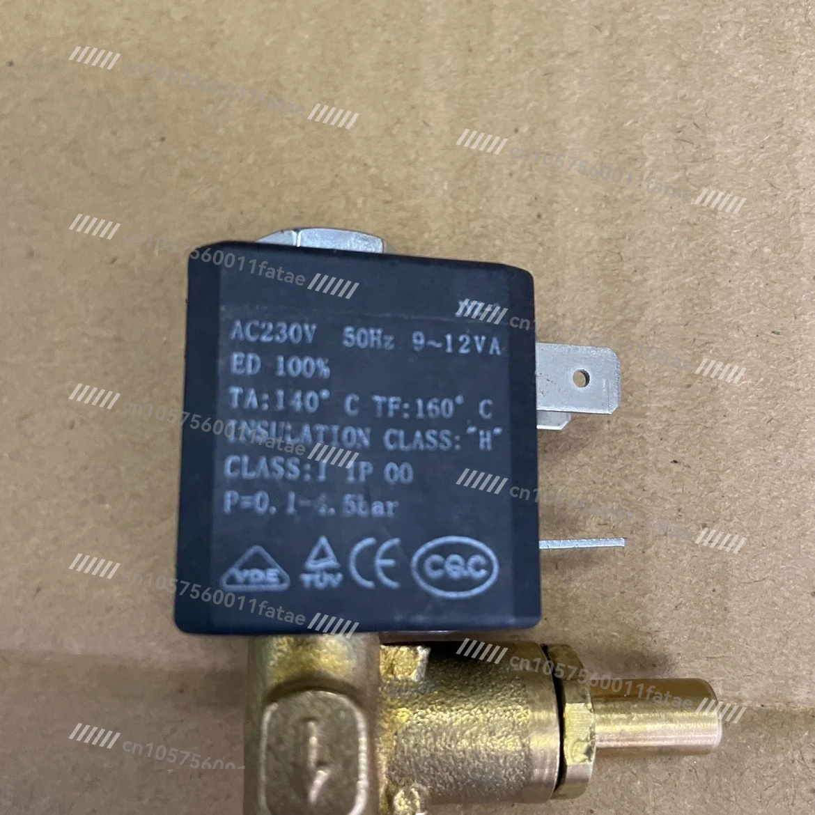 High Temperature Steam Cleaning Hanging Iron Ironing Machine Electric Iron Accessories JYZ-3 Solenoid Valve Booster Valve