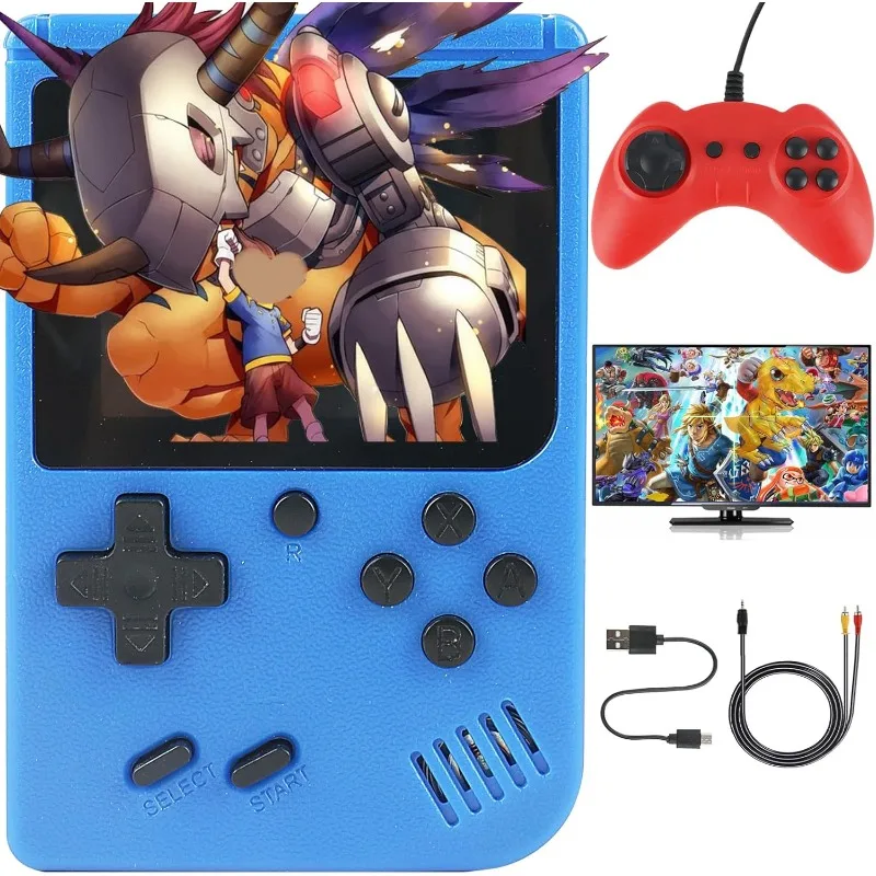 Retro Handheld Game Console 500 Games Portable Hand Held Video Game for Kids & Adult Classical FC Games 3.0-Inch Screen machine