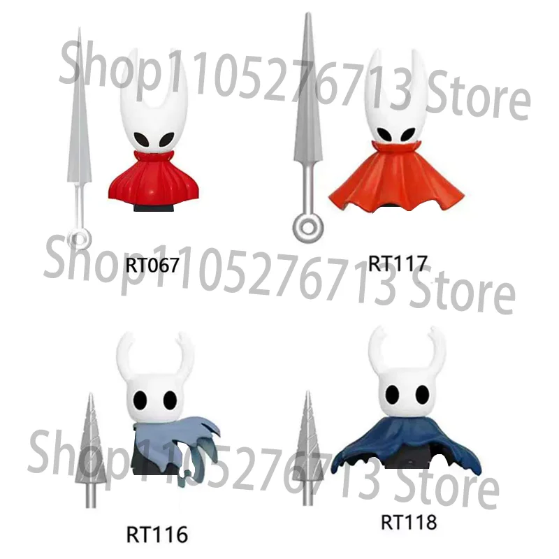 2026 New Hollow Knight Hornet Knight Building Blocks  Action Figure Collection Bricks Toys For Children