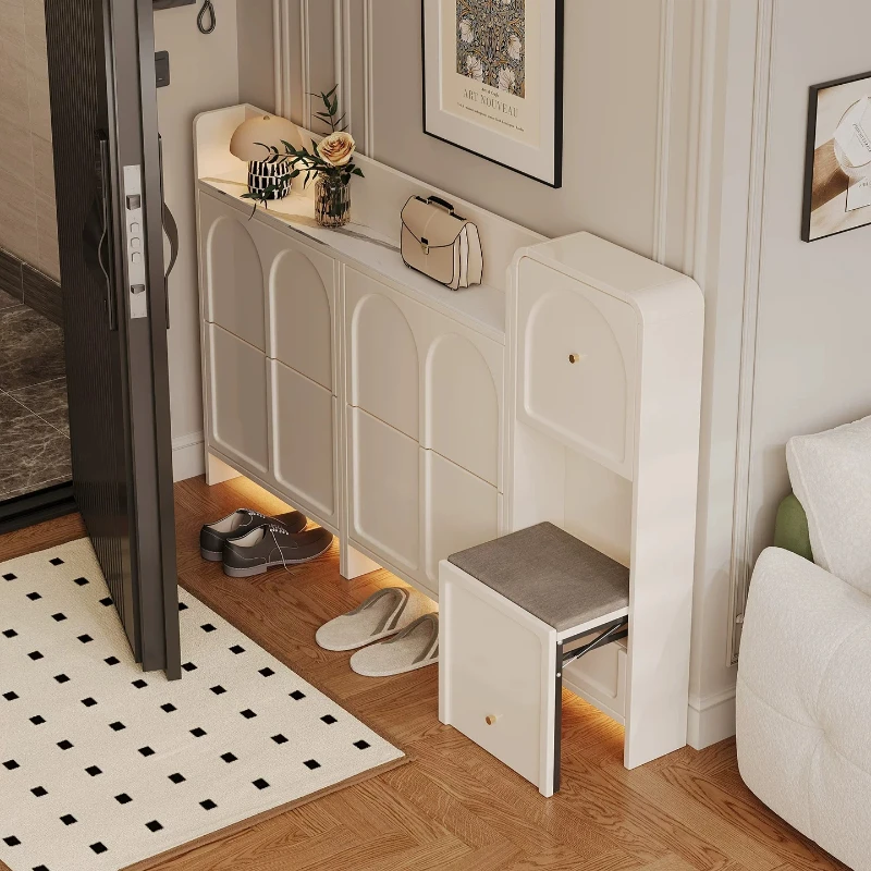 

Commercial Luxury Shoe Cabinet Seating Entrance Room Cabinets Shoe Cabinet Kids Partitions Schuhschrank Furniture For Home