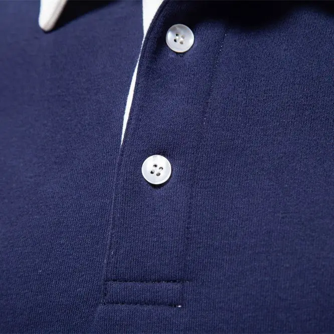 

2024 New Autumn Long Sleeved Polo Collar Trend European High Quality Casual Versatile Men's Hoodie
