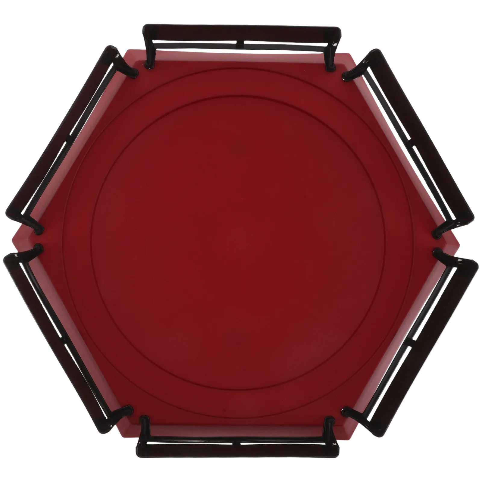 Gyro Battle Game Board 15 Inch Red Reusable Train Stadium Balanced Plastic Gyro Match Plate Indoor Tabletop Party Games