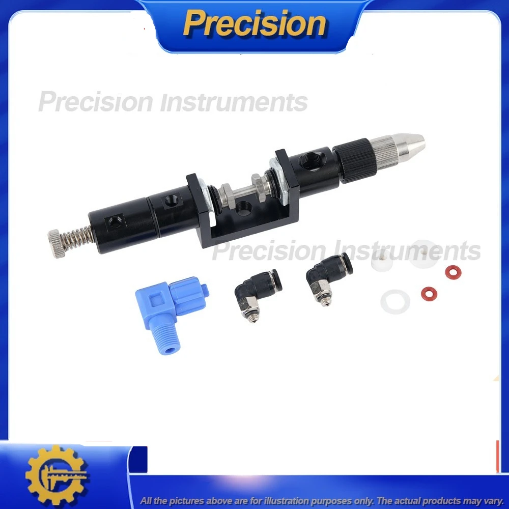 2026 Precision Pneumatic Dot Dispensing Valve with Reverse Suction for Single Component Adhesive Application QLH23 Series