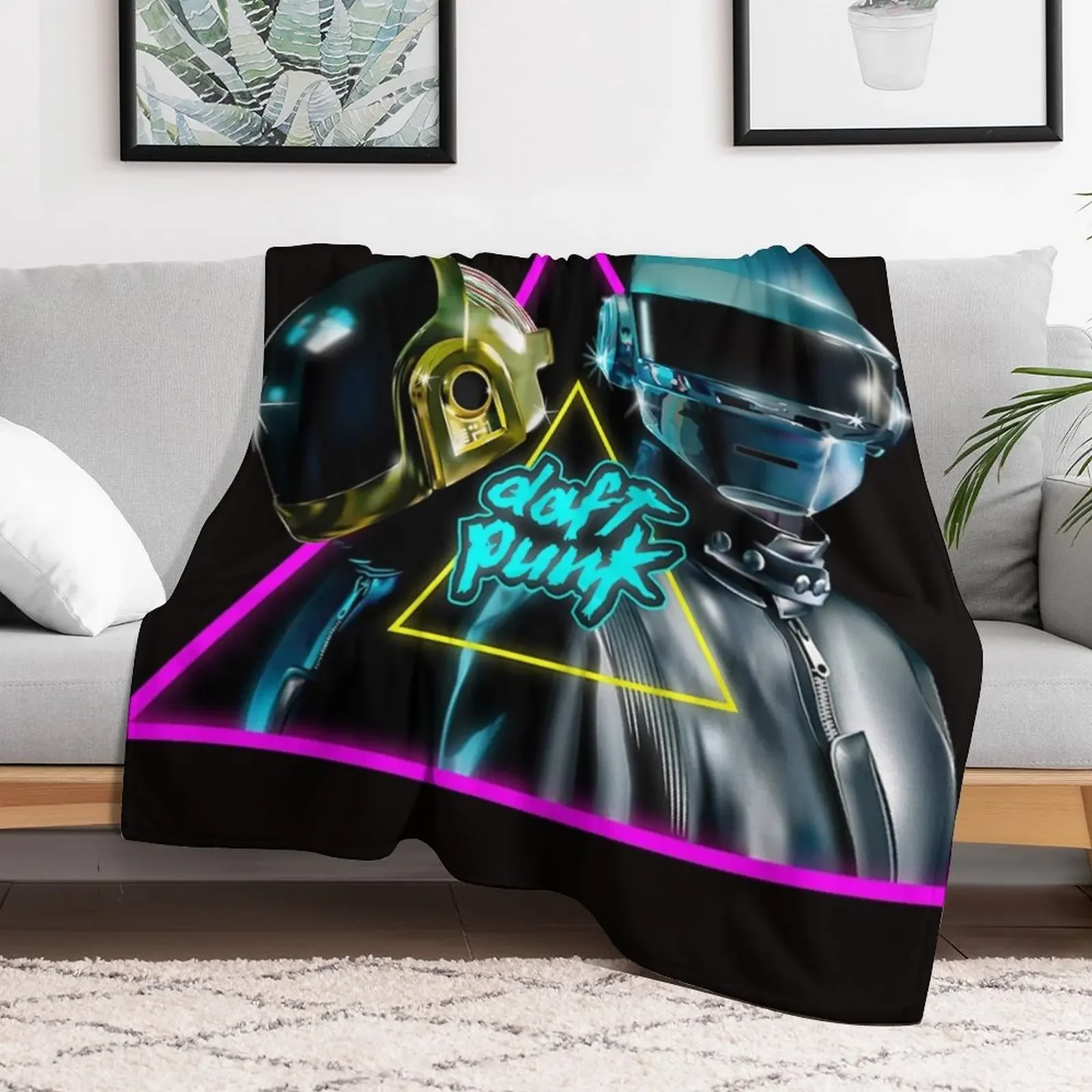 fun with knivedaft punk daft punk, daft punk, Throw Blanket