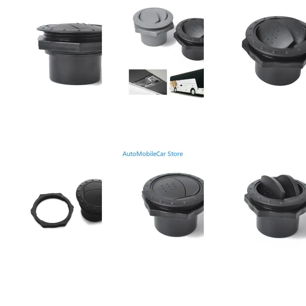 G8TE Universal Air Conditioner Deflector Outlet Round Rotating Vents for RV Bus Truck