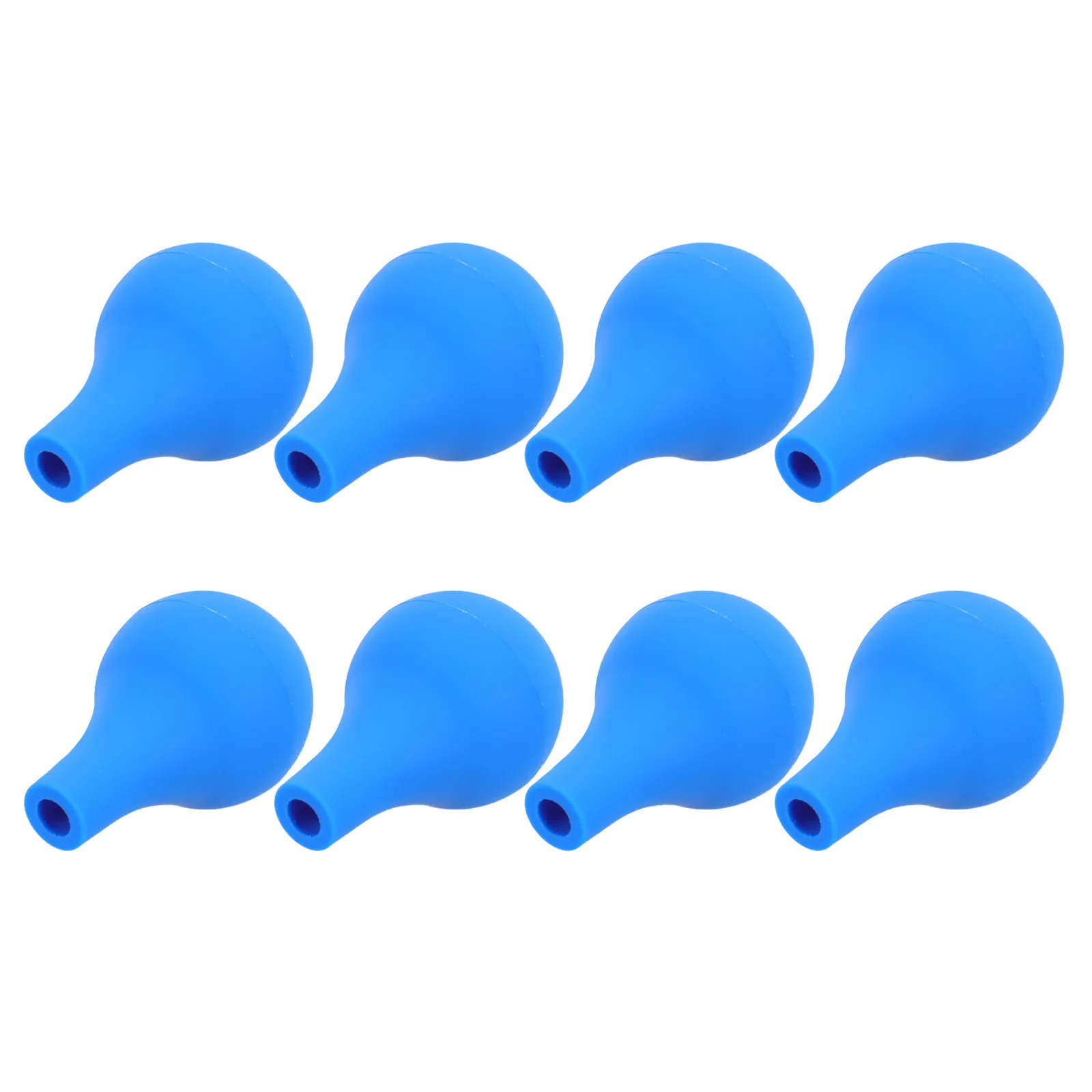 

8pcs Silicone Pipette Dropper Bulb 6Mm Hole Flexible Liquid Transfer Suction Ball Ergonomic Medical Chemistry Tool -