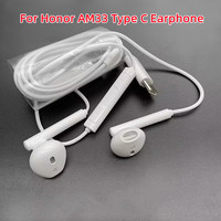 Honor 400 300 Pro X90 GT Type C Earphone In-Ear Wired Headset With Microphone Volume Control For Honor Magic 8 6 7 Pro V5 VS2 V3