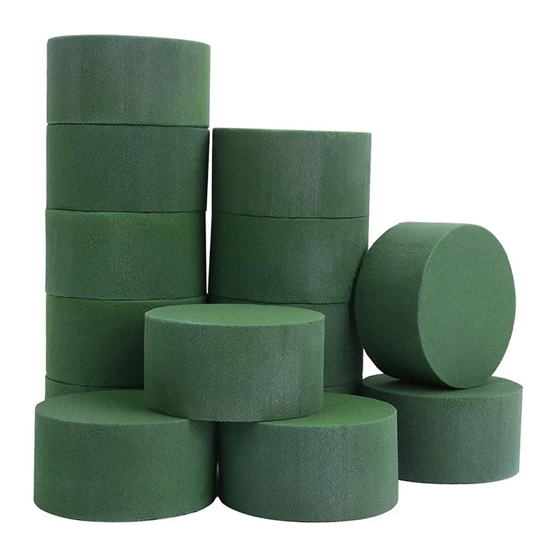 Bloques de Espuma Floral para Flores Frescas y Artificiales, Espuma Floral Seca y Húmeda, Arreglos Florales, Decoraciones para el Hogar, Fiestas y Días Festivos