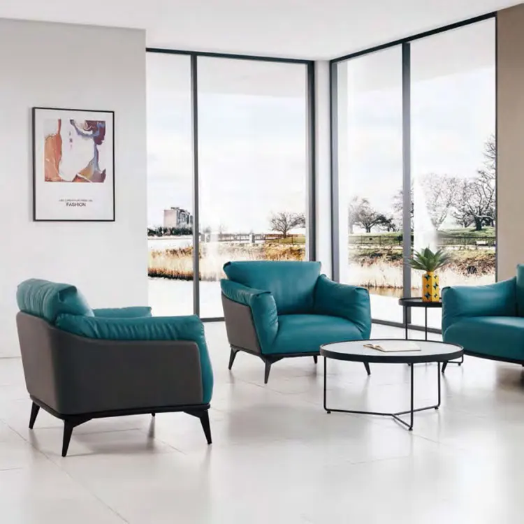 Liyu Luxury Lounge Modern Design Office Couch Corner Sectional Fabric Sofa Living Room Furniture Sofa Set Furniture
