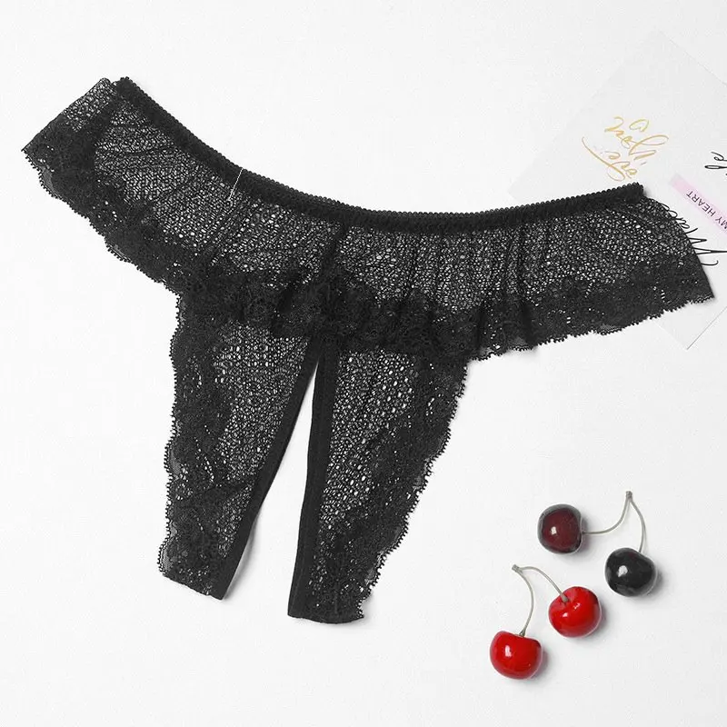 

Sexy Lace Thong Women's Underwear Lingerie T-irt Comfortable Breathable Home Clothes Spwear Set for Ladies