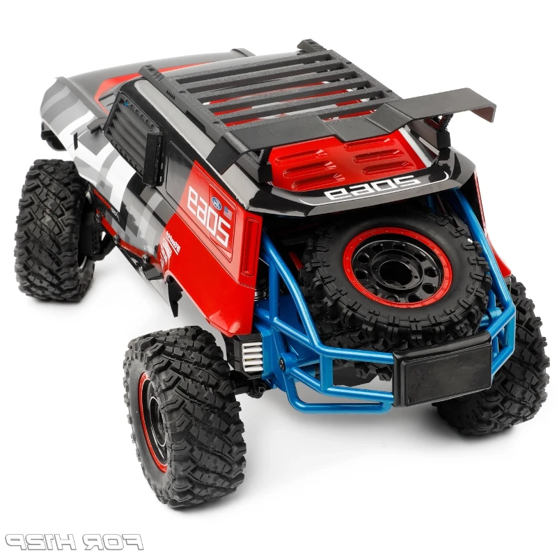 Simulation model Roof rack Dead wing Front side window armor grille Tail lampshade for 1/12 RC Crawler Car H12P