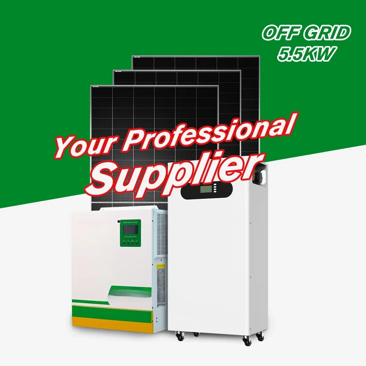 

Bluesun Home Power Inverter 5.5kw 10kw Solar Inverter 5kw off Grid Solar Power System Kits for Home