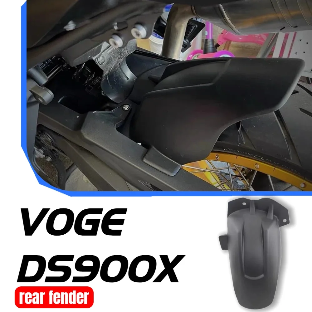 Rear fender extension for VOGE DS900X/DSX motorcycles, fender splash guard, DSX900 accessories.