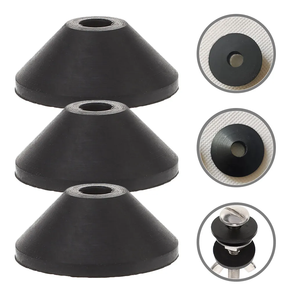25Pcs High Adhesion Conical Rubber Washers Toilet Tank Seal Rings Leak Proof Toilet Bolt Washer Replacement Plumbing Gasket Kit
