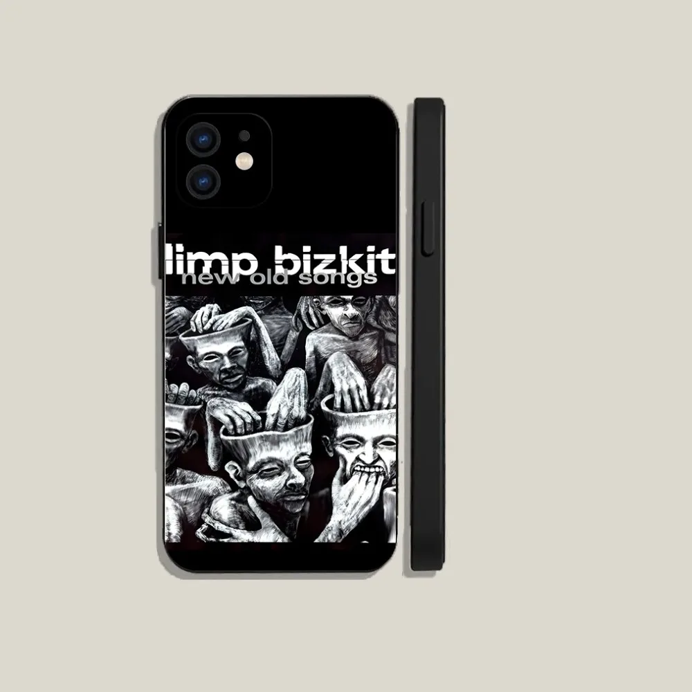 L-Limp Bizkit Phone Case For iPhone 15,14,13,12,11,Plus,Pro Max,XS,X,XR,SE,Mini,8,7 Soft Silicone Black Cover