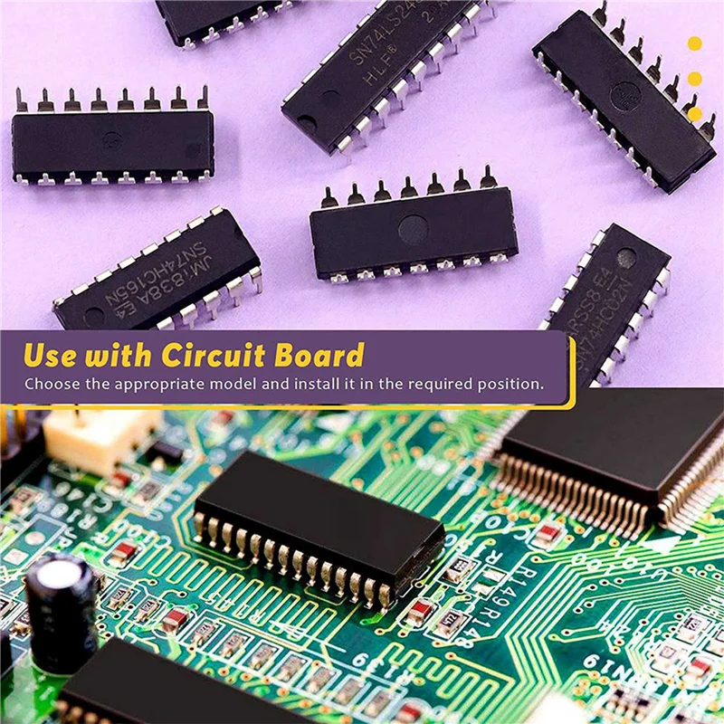 M13K-80Pcs(40Pcs 74Hcxx+40Pcs 74Lsxx) Series Logic IC Assortment Kit Digital Integrated Chip