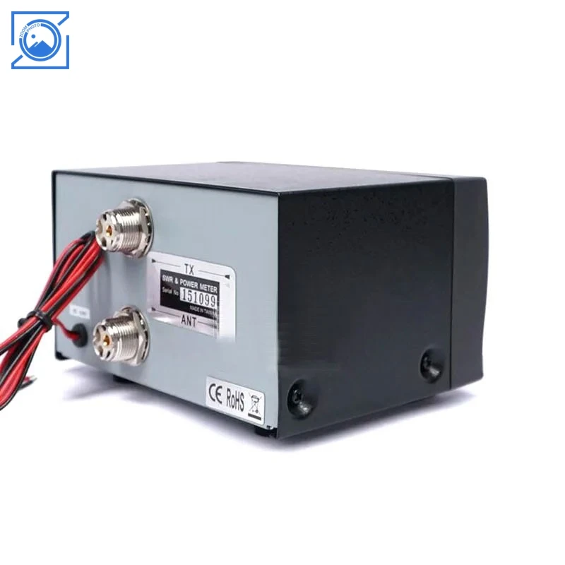 NISSEI RX-103 Mini SWR/Watt Meter 2KW 1.6-60MHz HF/V/U Band Pengukur Daya Berkualitas Tinggi untuk Walkie Talkie