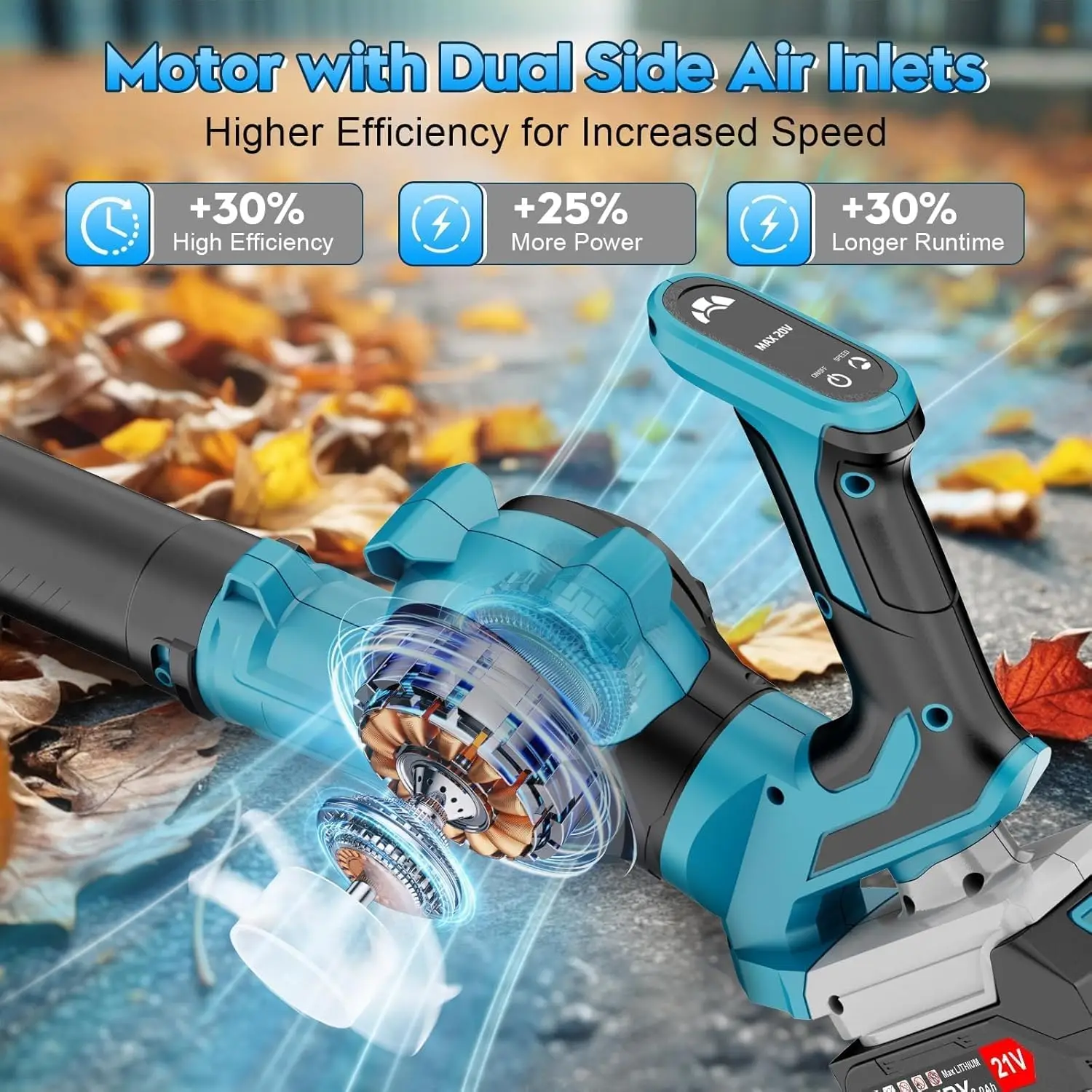 Рисунок 6 - Электрическая воздуходувка для листьев