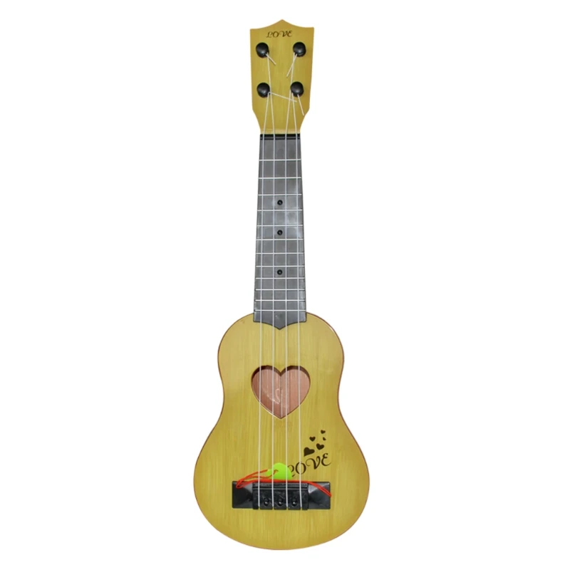 

Soprano Ukulele for Kid, Guitar Ukelele Instrument for Children Plastic Toddler Guitar Hawaiian Ukalalee Starter 094C