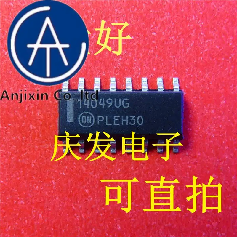 

10 шт. 100% оригинал, новый, в наличии 14049UG MC14049UBDR2G SOP16