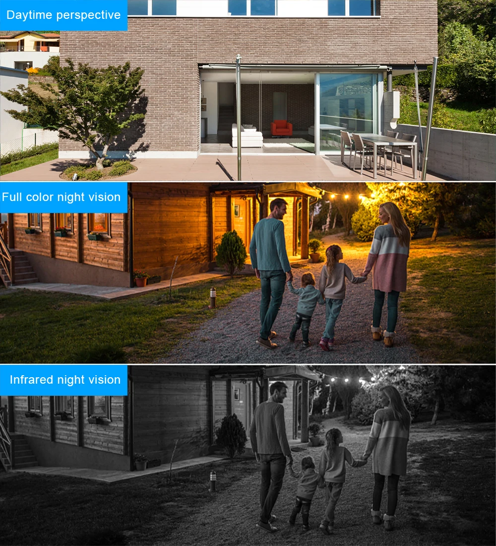 Kamera panel surya UBOX siaran langsung dan audio dua arah luar ruangan