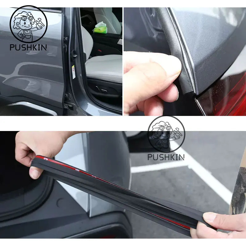 For BYD YUAN UP YUAN PRO 2024 2025 Car Sealing Strip Door Engine Sound Insulation Dustproof Rubber Strip Interior Accessories