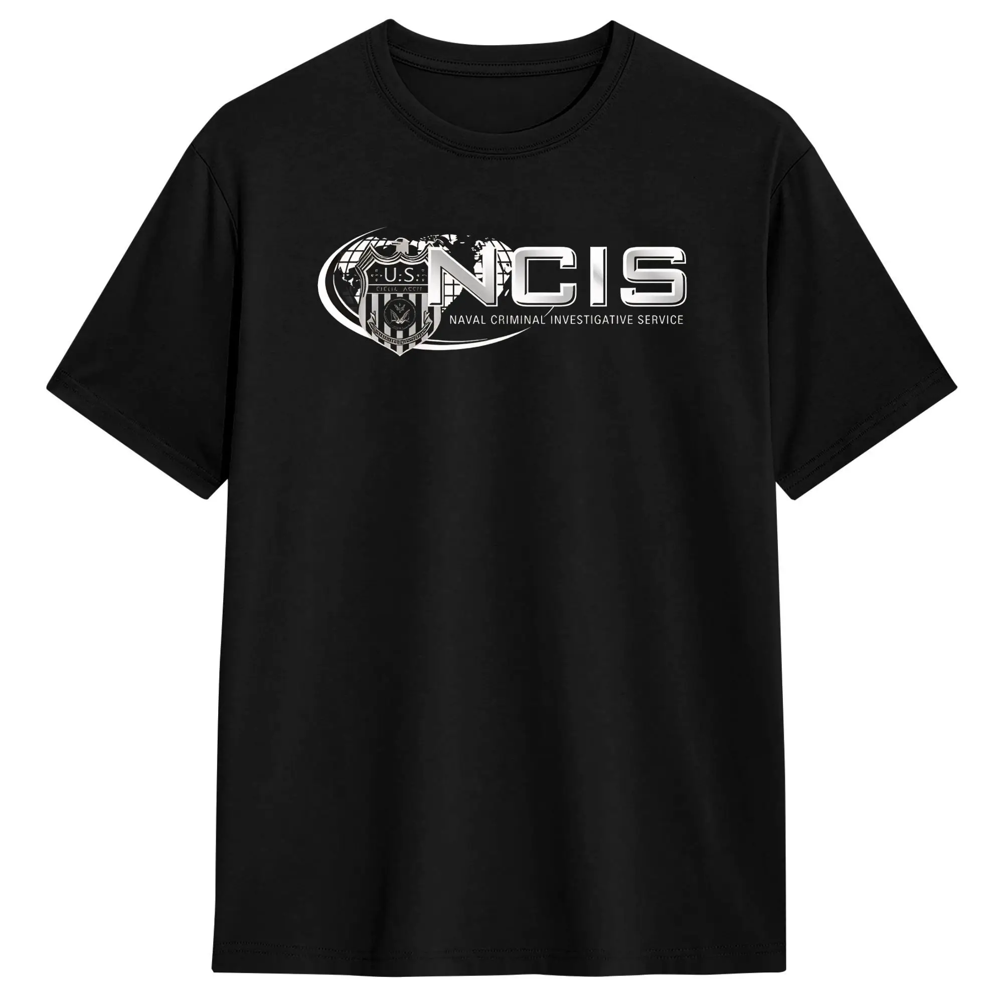 NCIS Naval Criminal Investigative Service  T-Shirt Mens  Y2K Funny T-Shirts Summer O-Neck Fashion Tees Casual Oversized Clothing