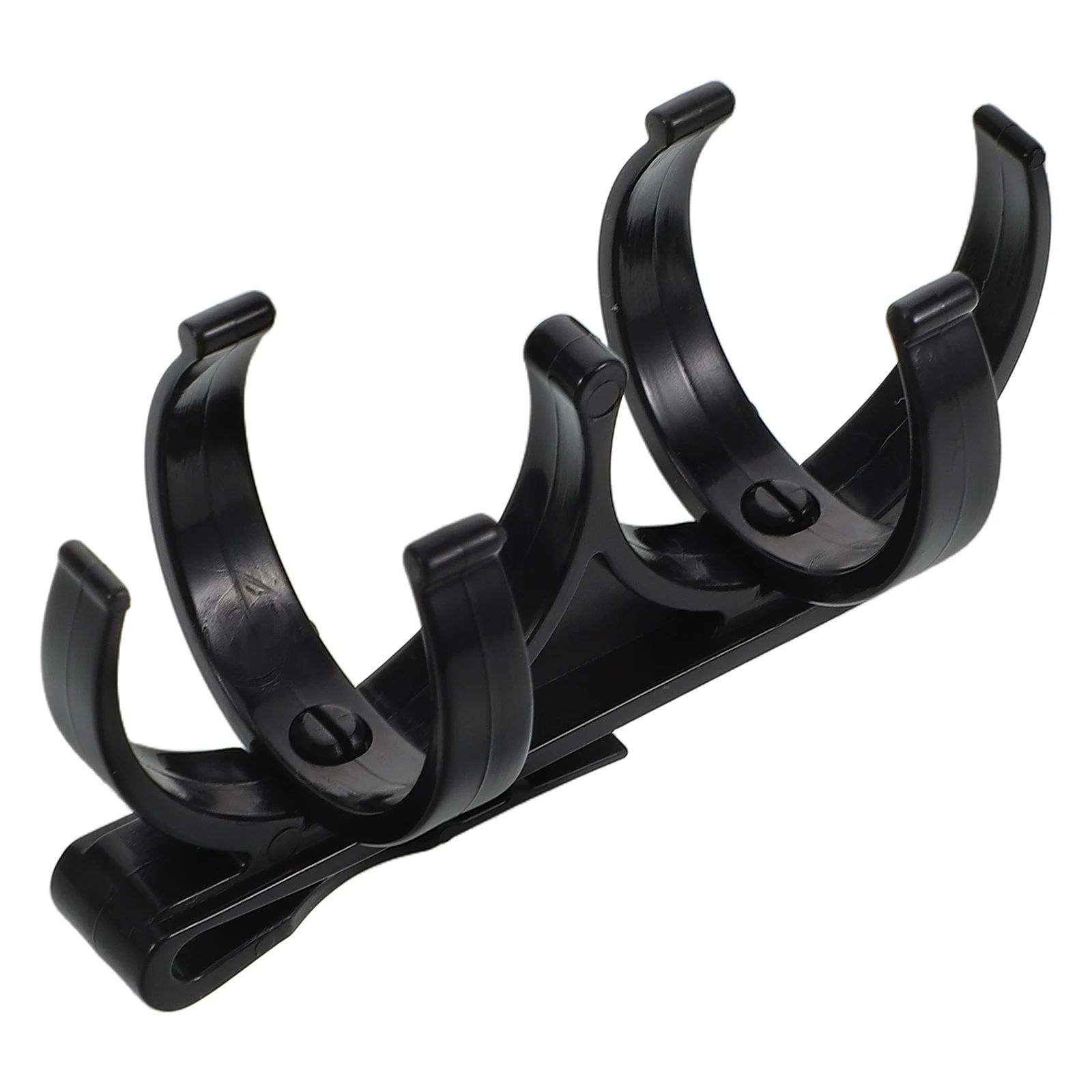 

1pc Golf Ball Holder Rotatable Foldable Dual Clip Durable Plastic Storage Solution Portable Convenient Accessories